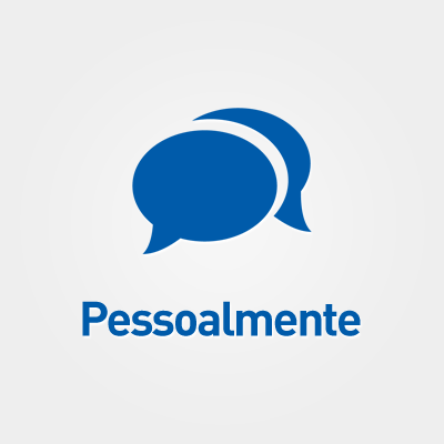 Pedir informação pessoalmente